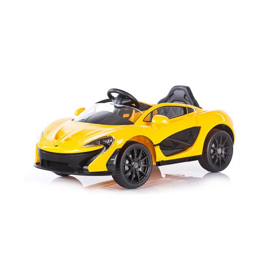 Електрическа кола McLaren P1 жълта