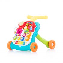 Музикална играчка на колела 2 в1 „Мулти“зелена