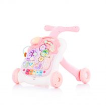 Музикална играчка на колела 2 в1 „Мулти“розова