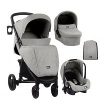 Комбинирана количка 3 в 1 Madrid Dark Grey Melange 2020