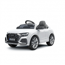 Лицензирана акумулаторна кола AUDI RS Q8 – бяла