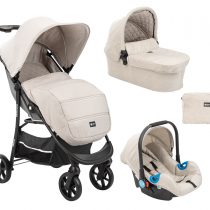 Комбинирана количка 3 в 1 Selina Light Beige