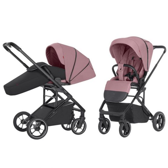Бебешка количка CARRELLO Alfa CRL-5508 Rouge Pink ЛЯТНА