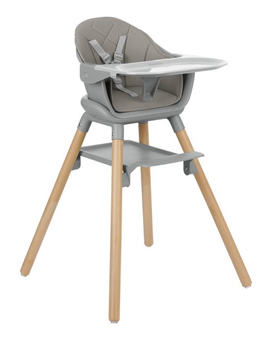 Стол за хранене 2в1 Woody Grey 2024