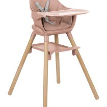 Стол за хранене 2в1 Woody Pink 2024
