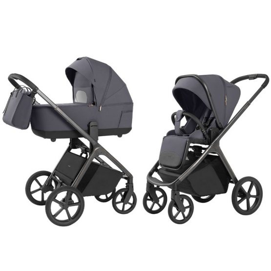 Бебешка количка 2в1 CARRELLO Vector CRL-6551 Ultimate Grey