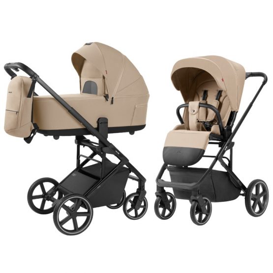 Бебешка количка 2в1 CARRELLO Alfa CRL-6522 Natural Beige