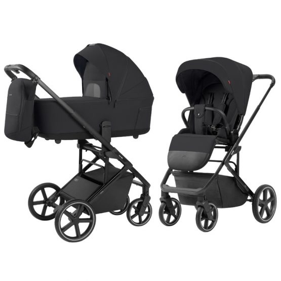 Бебешка количка 2в1 CARRELLO Alfa CRL-6522 Rock Black