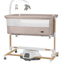 Кошара-ел.люлка CARRELLO Bloom CRL-10304 Cream Beige дървесен
