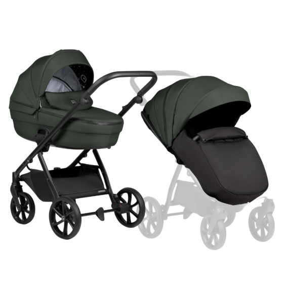 Tutis UNO 6+ бебешка количка 2в1 144 Pistaccio