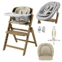 Трансформиращо столче за хранене 3в1 Carrello Focus CRL-16801 Croissant Beige до 130 кг.