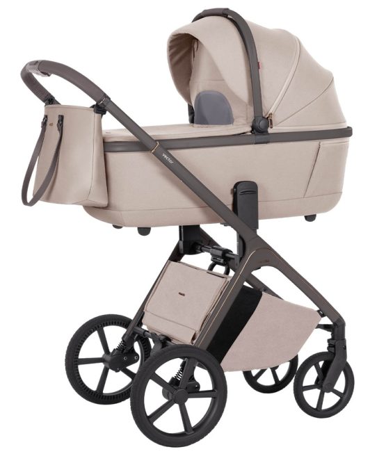 Бебешка количка 2в1 CARRELLO Vector CRL-6552 Angora Beige